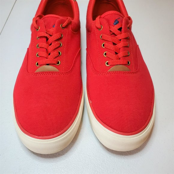 *SOLD* Polo Ralph Lauren Thorton II Canvas Sneakers 13 - Picture 6 of 12